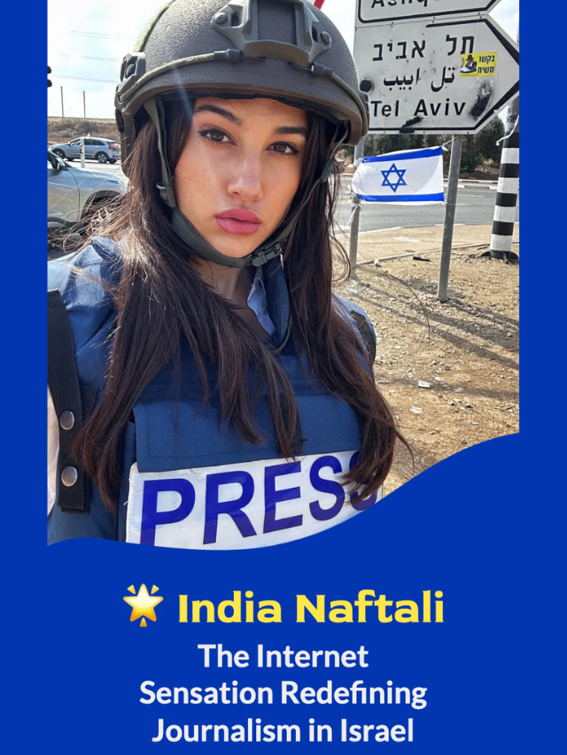 India Naftali – Internet Sensation & Trailblazer in Israeli Journalism